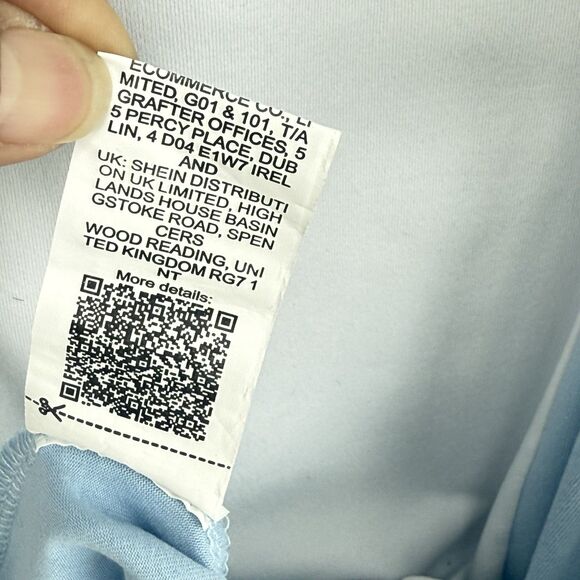 Men's Classic Regular-Fit Polo Shirt Men Blue Short Sleeve Shirt Size XXL - Picture 9 of 12